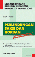 Undang-Undang Republik Indonesia Nomor 13 Tahun 2006 Tentang ...